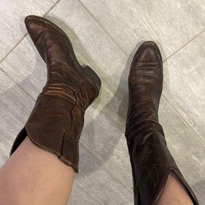Tall Brown Durango Cowboy Boots
